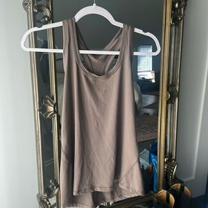 Brown Athletic Tank